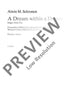 A Dream Within a Dream - Choral Score