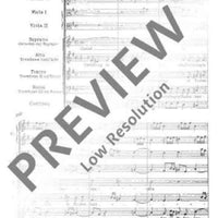 Cantata no. 4 - Full Score