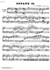 Sonata No. 2 A Major Op. 2 No. 2 - Piano