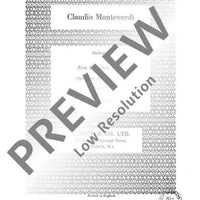 Madrigale - Choral Score