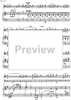 Les Fiancés - Petit caprice Op.7 - Score