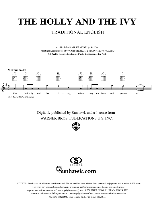 The Holly and the Ivy