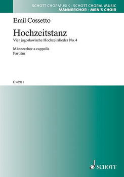 Jugoslawische Hochzeitslieder - Choral Score