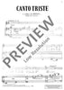 Canto triste - Piano Reduction