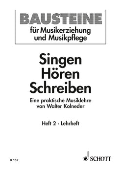 Singen - Hören - Schreiben - Text
