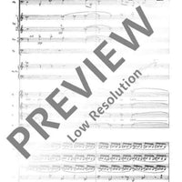 Chor gefangener Trojer - Full Score