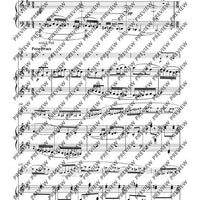 Variations on a folk song setting by Johannes Brahms - Score and Parts