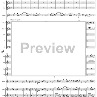 Concerto for Mandolin and Orchestra in F major - Score