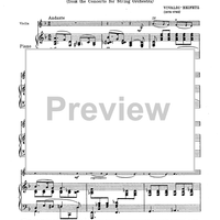 Larghetto - from the Concerto for String Orchestra