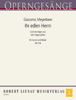 Ihr edlen Herrn (Hugenotten) in B flat major