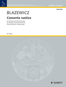 Concerto rustico - Piano Score With Solo Part