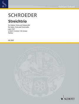 String trio E Minor - Score