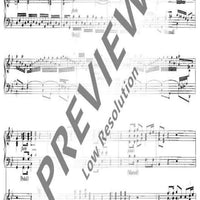 Organ Concerto No. 7 B Major - Organ Reduction