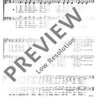 Europäische Volks- und Kinderlieder - Choral Score