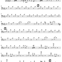 Belly Roll (The Boy in the Tree) - Trombone 1