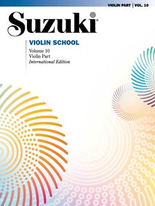 Suzuki Violin School, Volume 10 - Violin Part
