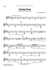 Spring-Song - from Songs Without Words, Op. 62 #6 - Bass Clarinet 4