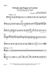 Prelude and Fugue for Cello Quartet or Choir - Cello 4