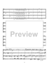 Concerto for Four Horns - Score