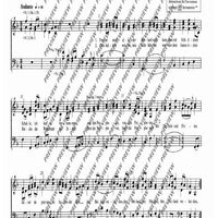 Ein Kind ist uns geboren - Score