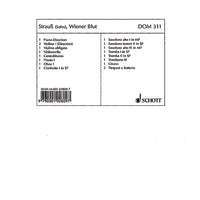 Wiener Blut - Score and Parts
