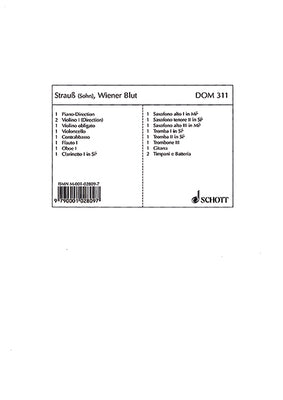 Wiener Blut - Score and Parts