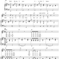 famous last words reel big fish chords Big Fish, Little Fish" Sheet Music for Piano/Vocal/Chords
