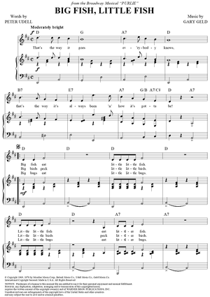 famous last words reel big fish chords Big Fish, Little Fish