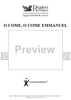O Come, O Come Emmanuel