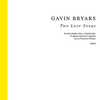 Two Love Songs - Score