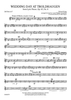 Wedding Day At Troldhaugen, Op. 65, No. 6 for Band - F Horn 3