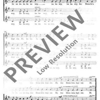 Ein Hennlein weiß - Choral Score