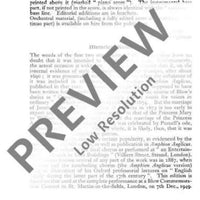 Marriage Ode - Score