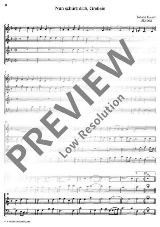 Nun schürz dich, Gretlein