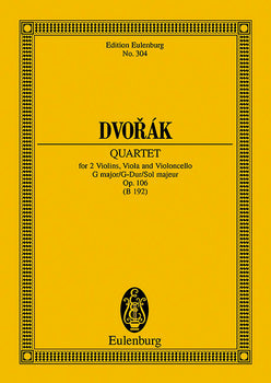 String Quartet G major - Full Score