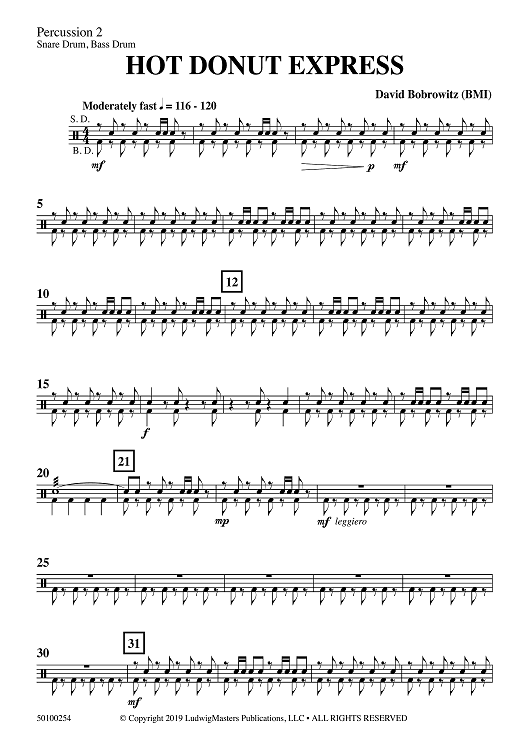 Hot Donut Express - Percussion 2