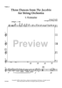 Three Dances from The Jacobin - Violin 1