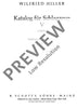 Katalog V - Performing Score