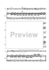 Largo from "Winter - The Four Seasons" - Piano Score