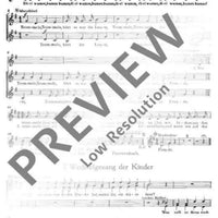 Spielzeugtruhe - Choral Score