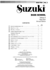 Suzuki Bass School, Volume 3 - Bass Part