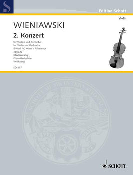 Violin Concerto No. 2 in D Minor - Piano Score With Solo Part