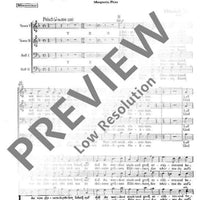 Junger Baum in Menschenhand - Choral Score