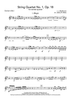 String Quartet No. 1, Mvt. 1 - Bb Clarinet 2