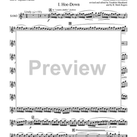 Five Dances for Five Clarinets - Solo Eb Soprano Clarinet