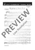 Fünf Tanzlieder - Choral Score