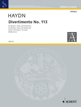 Divertimento No. 113 in D major - Set of Parts