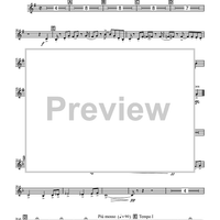 Five Dances for Five Clarinets - 3rd Bb Trumpets