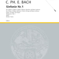 Symphony No. 1 in D major - Score