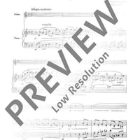 Sonata in D minor - Score and Parts